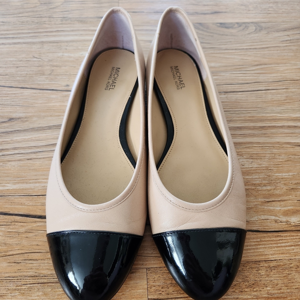 Michael Kors Nude Ballet Flats
